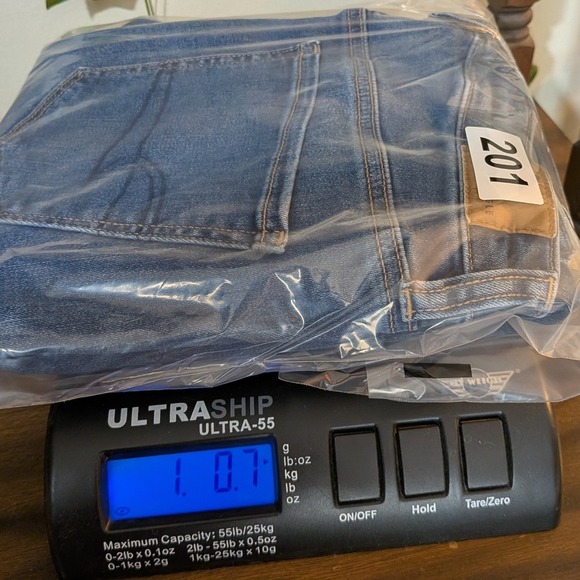 American Eagle Hi Rise Jegging Jeans Womens 10 Blue Denim Stretch 90s Preppy y2k - Picture 12 of 12